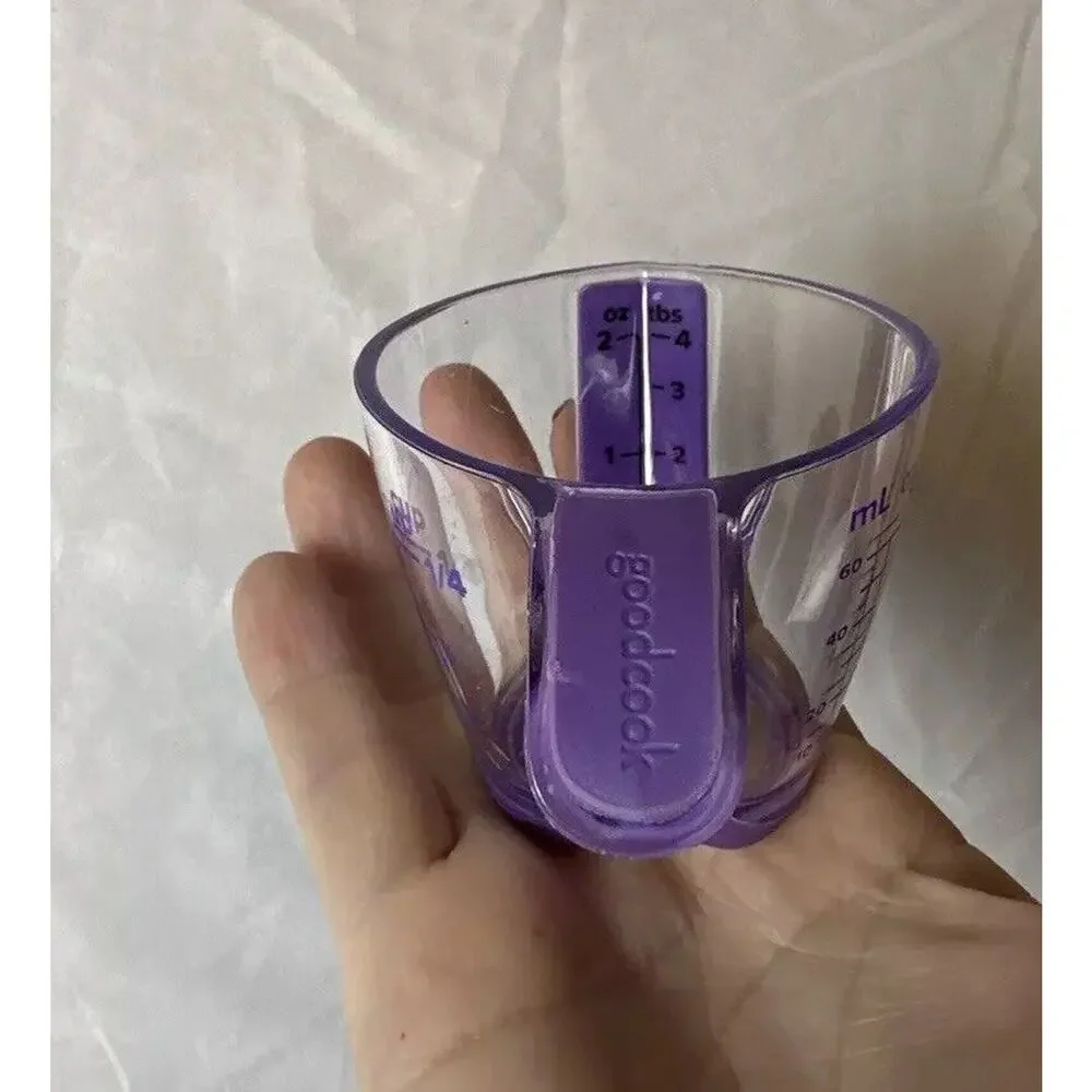 Mini Measuring Cup‎ Kids Kitchen Play Pretend Child Food Replacement Purple